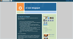 Desktop Screenshot of blogspot.vulcano.cl
